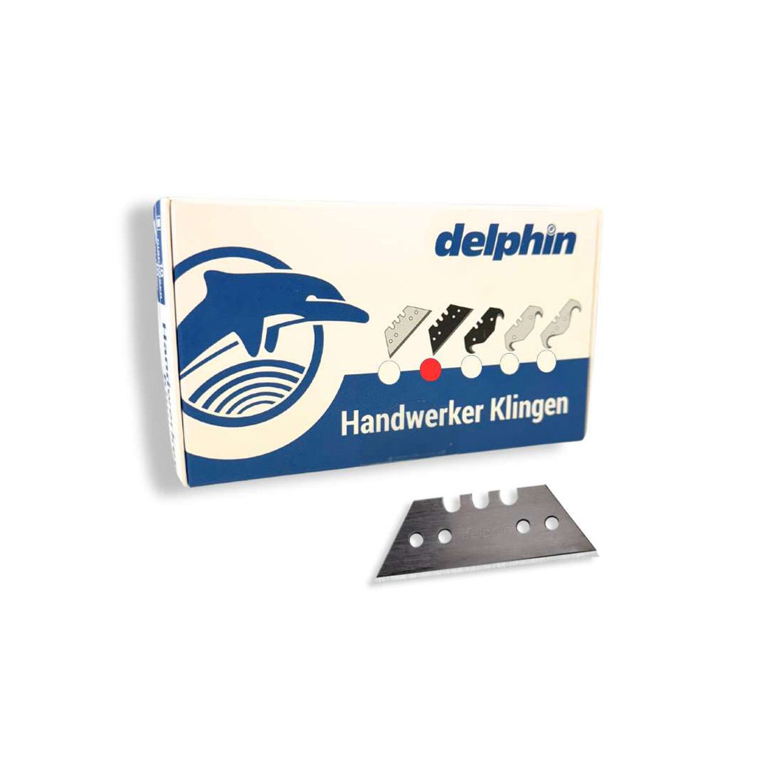 Delphin Black Straight Blades